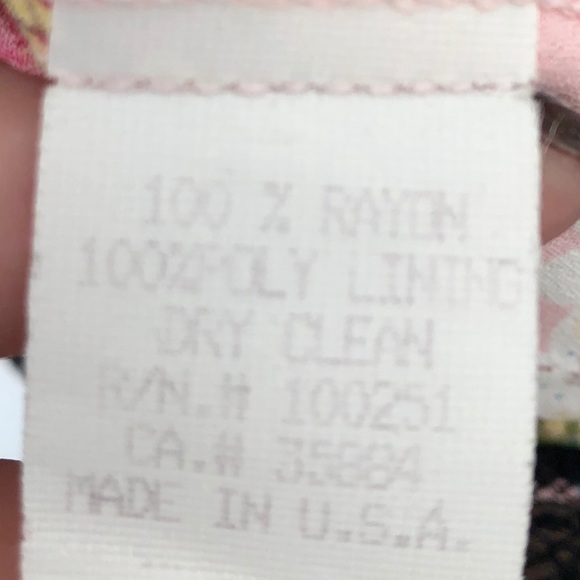 Lucy Love Pink Print Tie Back Top - Picture 7 of 7